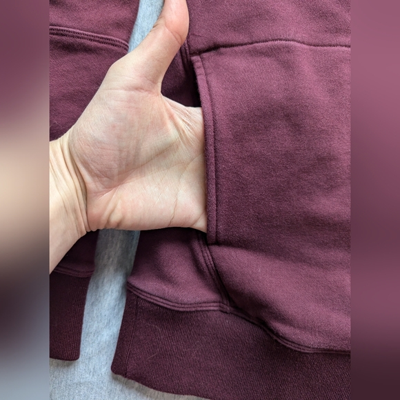 Lululemon Face Forward Sweatshirt *lululemon x Roksanda in Garnet / Fools Gold - Picture 13 of 16